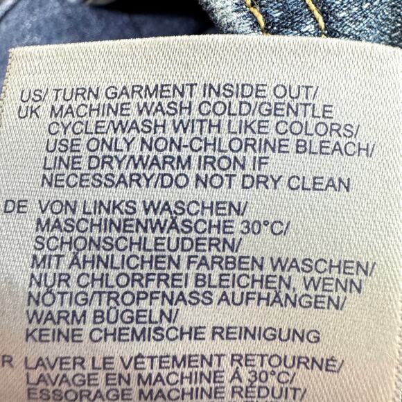 NYDJ Womens Slim Bootcut Ankle Jeans Size 28W Lift Tuck Tech Serendipity Blue - Picture 7 of 8